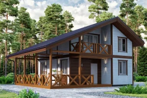 Проекты каркасных домов